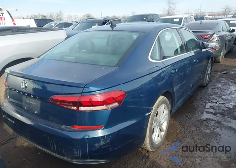 2020 Volkswagen Passat 2.0T Se из США, поврежденный, VIN 1VWSA7A36LC011253